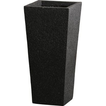Kaspó Calais antracit 50 cm x 23 cm x 23 cm