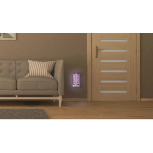 Swissinno Mini rovarragasztó LED 4W a falra szerelve. Rovarvédelmi tartozék beltéri használatra.