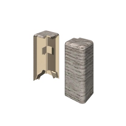 Egger Szegélyléc Külső sarkok Tölgy ezüst 2 darab