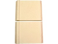 Oldalsó égéstérburkoló kő különböző kandallókályhákhoz és műhelykályhákhoz