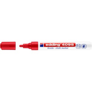 Piros filctoll (kréta marker) levett kupakkal.