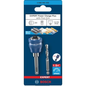 Bosch szár előfúróval Expert Power Change Plus SDS Plus HSS-G univerzális fúrókhoz.