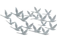 Sirályok, fém faldekoráció Sirályok, fém faldekoráció