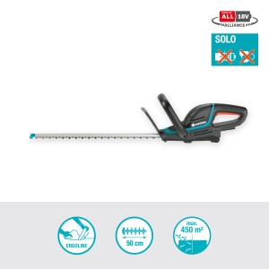 Gardena ComfortCut 50/18V P4A Solo akkus sövénynyíró, akku/töltő nélkül.