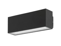 Rábalux Mataro kültéri fali lámpa fekete LED 10 W 1200 lm 4000 K IP 54