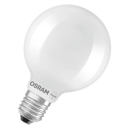 Osram LED-izzó E27 gömb alakú 5,9 W 806 lm matt 13,5 cm x 9,5 cm
