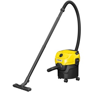 Kärcher WD 1 Classic nedves-száraz porszívó, 12 liter, 850 W, műanyag tartállyal.