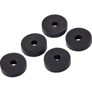 5 db-os csapkészlet, 4x4x16 mm, gumiból, szerelvények tömítéséhez.