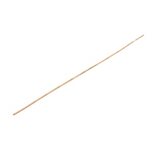 Bambuszrúd, 240 cm hosszú, kb. 2 cm átmérőjű, növénytámasz a kertben.