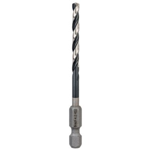 Bosch Pro Metal HSS-G spirálfúró, 4 mm átmérő, hatszögletű szárral.