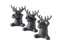 Boltze Elcho dekorációs figura 3-féle változatban válogatás fekete