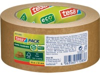 tesapack® Paper Standard ecoLogo® csomagolószalag 50 m : 50 mm barna