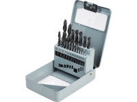 LUX HSS-R gyorsacél fúrókészlet fém 1 mm - 10 mm 19 részes LUX HSS-R gyorsacél fúrókészlet fém 1 mm - 10 mm 19 részes