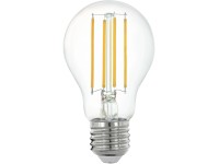 Eglo Zigbee LED izzó átlátszó E27 10,5 cm x 6 cm átmérő melegfehér 2700 K Eglo Zigbee LED izzó átlátszó E27 10,5 cm x 6 cm átmérő melegfehér 2700 K