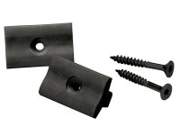 Teraszklipsz a WPC teraszpadlókhoz fekete 30 darab Teraszklipsz a WPC teraszpadlókhoz fekete 30 darab