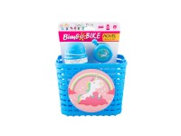 Bottari kosár kulacs csengő szett gyerek kerékpárra 17 cm x 14 cm x 12 cm Bottari kosár kulacs csengő szett gyerek kerékpárra 17 cm x 14 cm x 12 cm