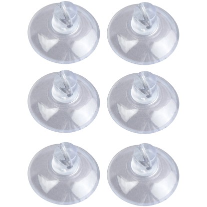 Wenko mini tapadókorongos akasztó, 6 darabos készlet