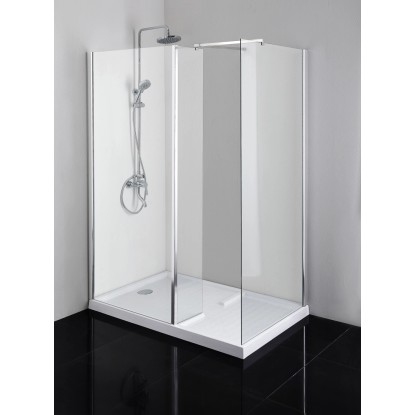 Sarokkabin-szett Walk-In előfülkével 90x145x197 cm