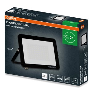 Osram FL Lux LED-es reflektor 50W semleges fehér IP65-ös védelemmel fekete