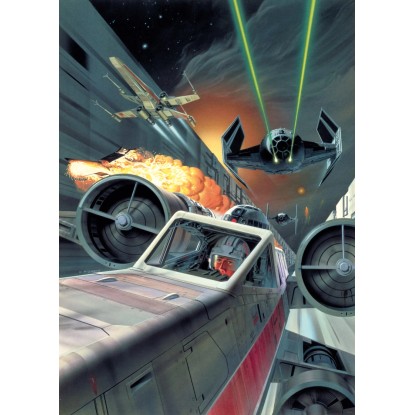 Komar vlies fotótapéta Star Wars Classic Death Star Trench Run 200 cm x 280 cm