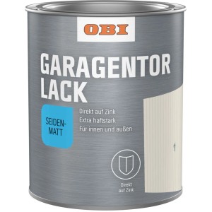 OBI garázskapu festék RAL 7016 antracit színben, fémvédő festék garázskapukhoz és horganyzott felületekhez.