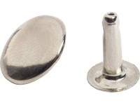 LUX patentek 4 mm x 12 mm nikkelezett 10 darab