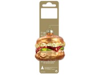 Felakasztható hamburger üvegből 6,5 cm színes Felakasztható hamburger üvegből 6,5 cm színes