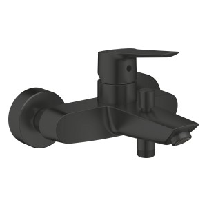 Grohe QuickFix Start kádtöltő csaptelep, egykaros, matt fekete színben fürdőkádakhoz.