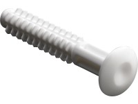 Hettich beüthető műanyagtipli hornyolt 6,9 mm x 39 mm fehér 16 darab Hettich beüthető műanyagtipli hornyolt 6,9 mm x 39 mm fehér 16 darab