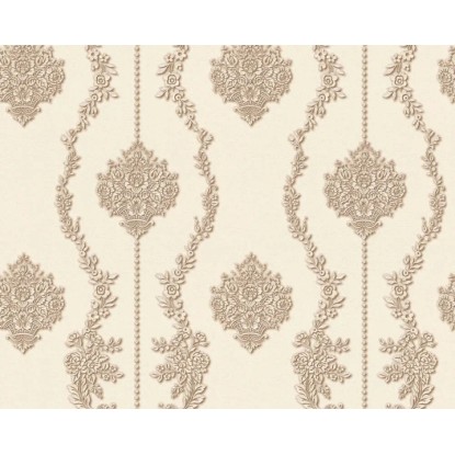 AS Creation Chateau 34493-5 tapéta 10,05 m x 0,53 m bézs - barna mintás