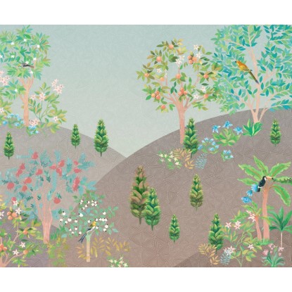 Komar vlies fotótapéta Persian Garden 300 cm x 250 cm