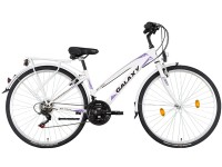 SX TRAIL női trekking kerékpár fehér-lila