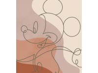 Komar vlies fotótapéta Mickey Line Drawing 250 cm x 280 cm