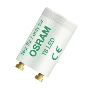 Osram Substitube LED csereindító T8 LED csövekhez, fehér polikarbonát ház.