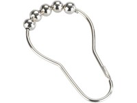 Wenko zuhanyfüggönygyűrű 12 darabos készlet csúszórendszerrel Wenko zuhanyfüggönygyűrű 12 darabos készlet csúszórendszerrel