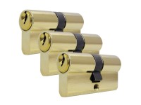 Elzett hengerzárbetét 3 db