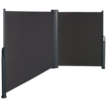 OBI Cordoba függőleges napellenző ponyva 2 oldalú 3 m x 1,5 m antracit