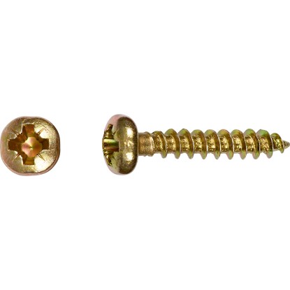 Félgömbfejű univerzális csavar PZ-behajtás 5 mm x 12 mm 15 darab