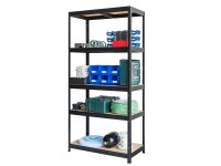 Fémpolcállvány acél 5 polcos 180 cm x 90 cm x 45 CM 350 Kg terhelhetőség