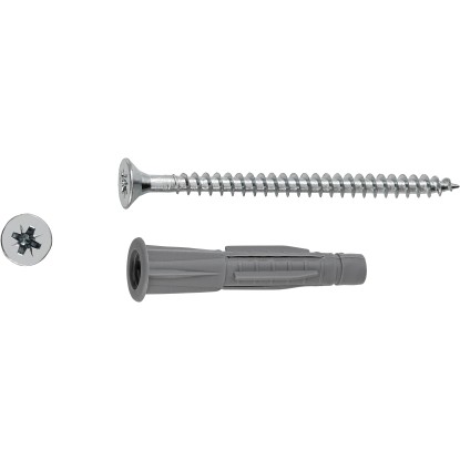 LUX univerzális galléros dübel csavarokkal 8 mm x 47 mm 6 darab