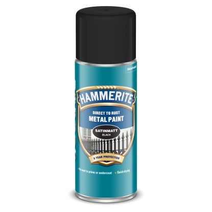 Hammerite spray selyemmatt fekete 400ml