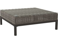 Alridge négyszögletes kerti asztal szürke 80 cm x 80 cm