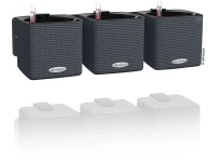 Lechuza Green Wall Home Kit Color virágtartó szett palaszürke Lechuza Green Wall Home Kit Color virágtartó szett palaszürke