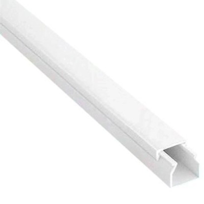 Kábelcsatorna Fehér öntapadós 100 mm x 80 mm x 2000 mm