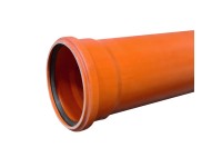 Csatornacső tokos 160/2