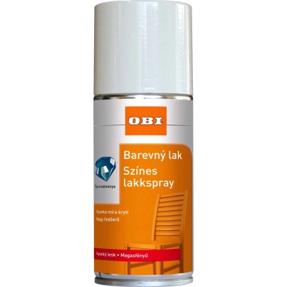 OBI lakkspray színes magas selyemfényűényű krém 150 ml