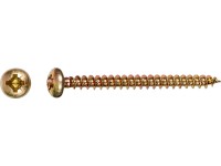 Félgömbfejű univerzális csavar PZ-behajtás 6 mm x 50 mm 6 darab Félgömbfejű univerzális csavar PZ-behajtás 6 mm x 50 mm 6 darab