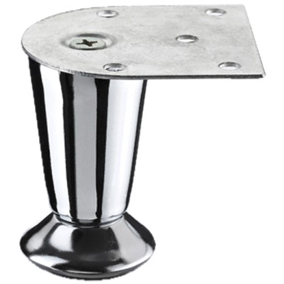 Hettich bútorláb Ola 70 mm x 22 mm-35 mm átmérő krómozott