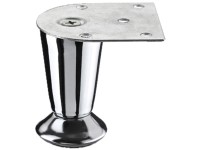 Hettich bútorláb Ola 70 mm x 22 mm-35 mm átmérő krómozott Hettich bútorláb Ola 70 mm x 22 mm-35 mm átmérő krómozott
