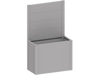 Biohort belátásvédő elem Belvedere ágyáshoz akrilüveg n. méret: 100 ezüst-metál